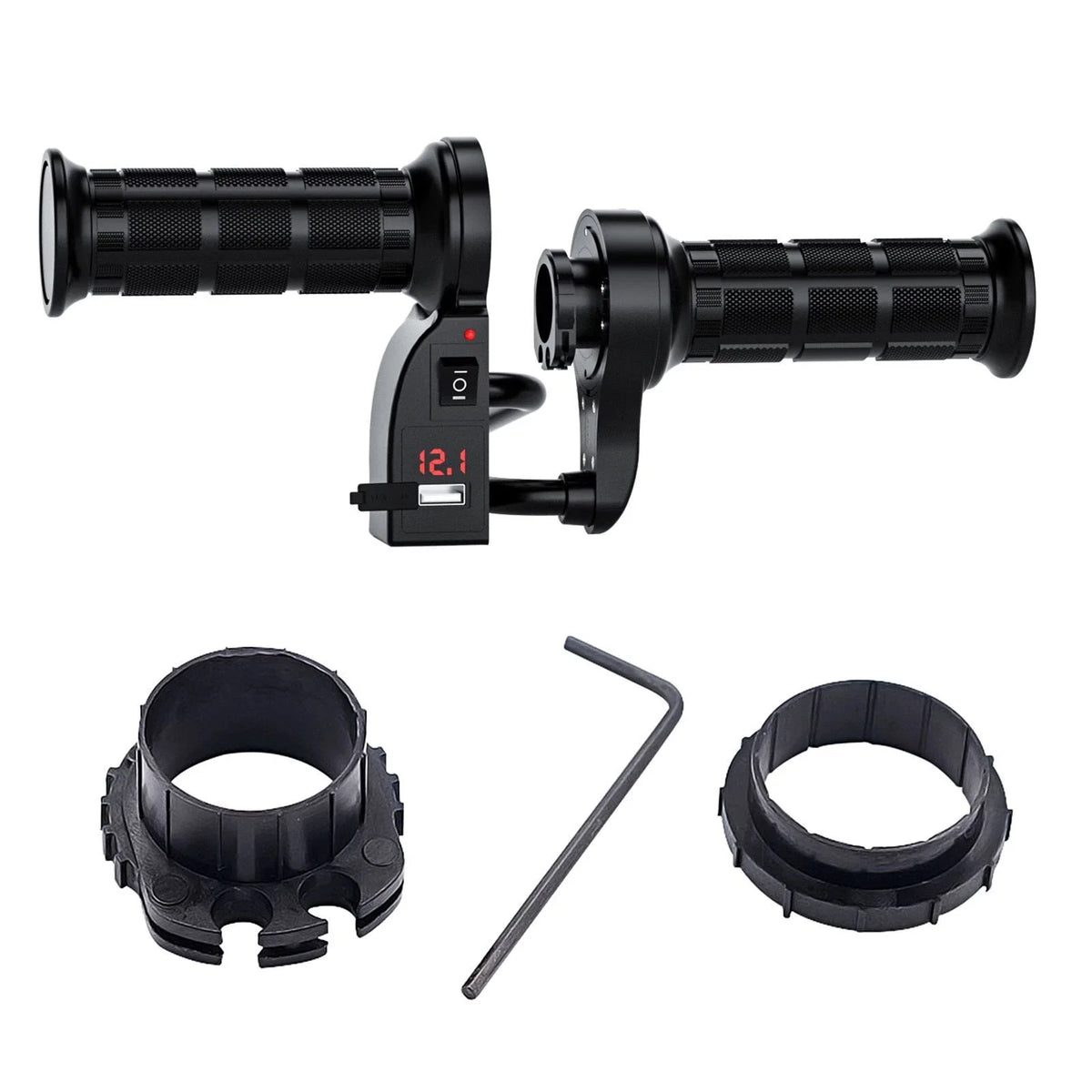 Heated Grips Handlebar Warm Heater 22mm for Universal Motorcycle