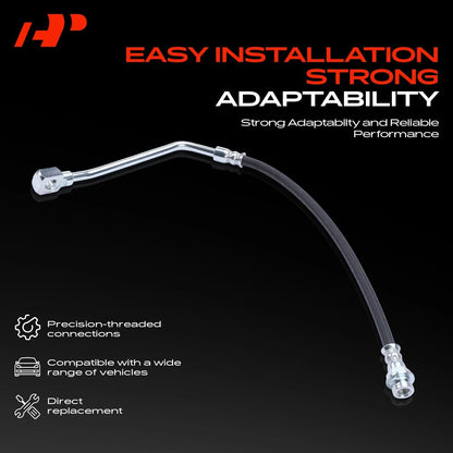 Front Right Brake Hydraulic Hose for Chevy Tahoe GMC Yukon (1992–2000) 15567800, 22111728, 22163392, 2201078