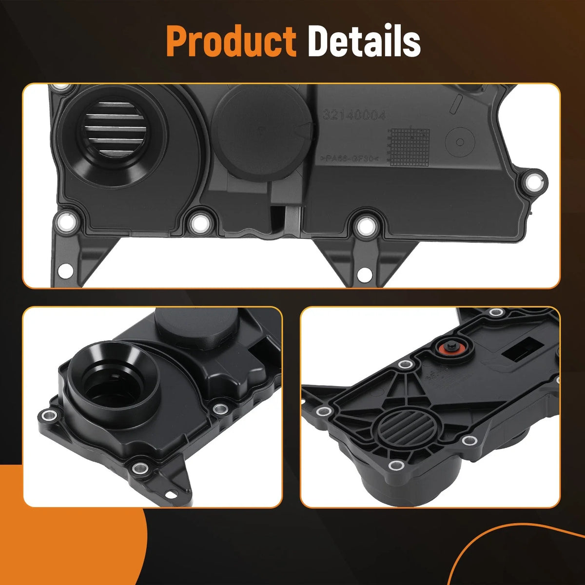 Valve Cover PCV Oil Trap Gasket for Volvo S60 V60 XC60 2014–2022 31316184