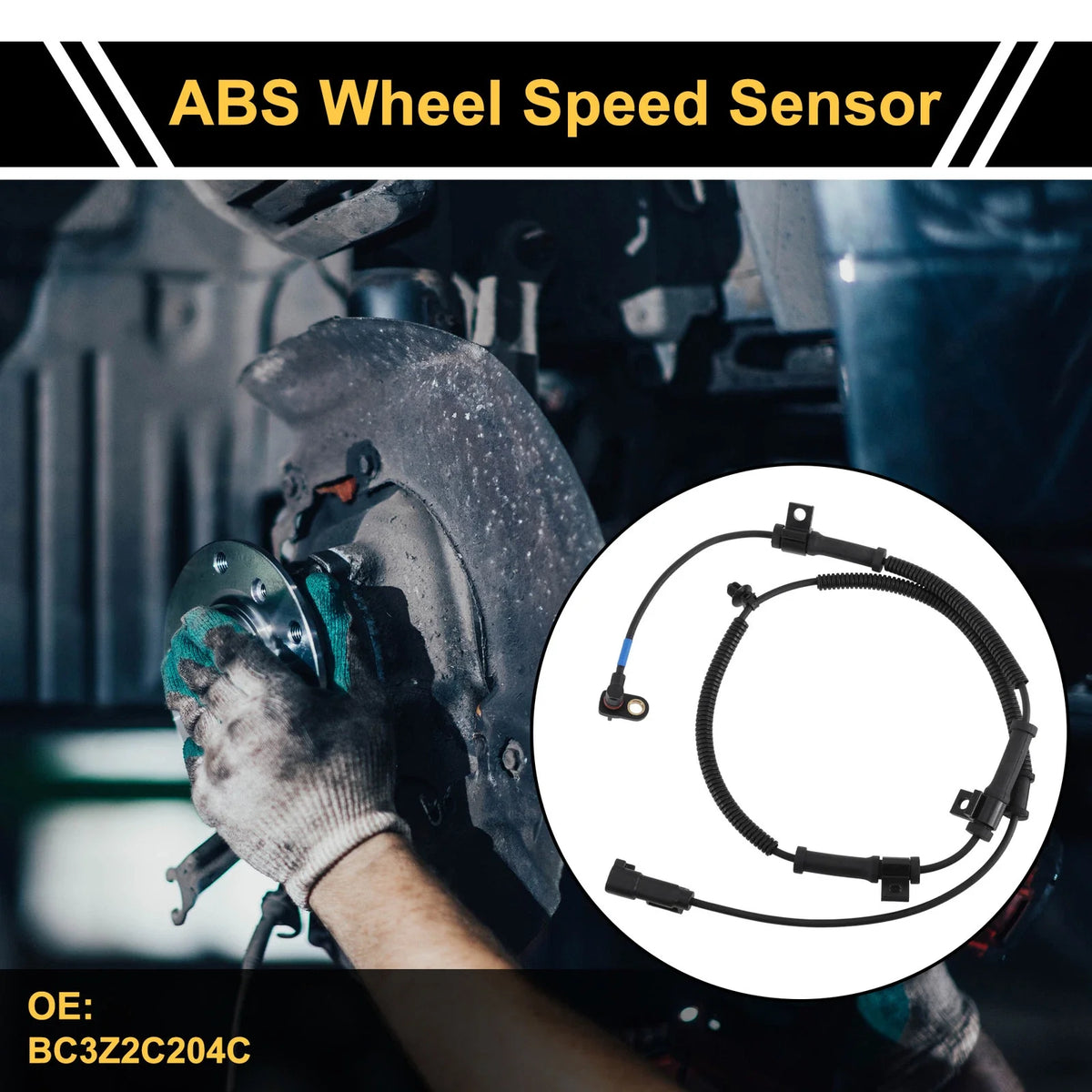 ABS Wheel Speed Sensor No.BC3Z2C204C for Ford F-250 F-350 (2011–2012)
