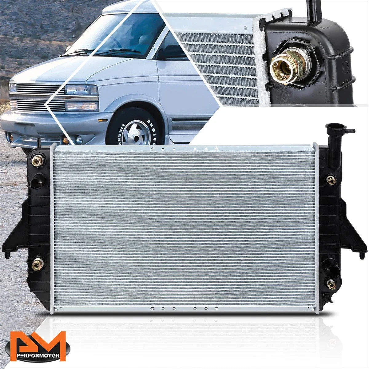 Aluminum Core Radiator for Chevy Astro/GMC Safari (1996–2005) DPI-2003