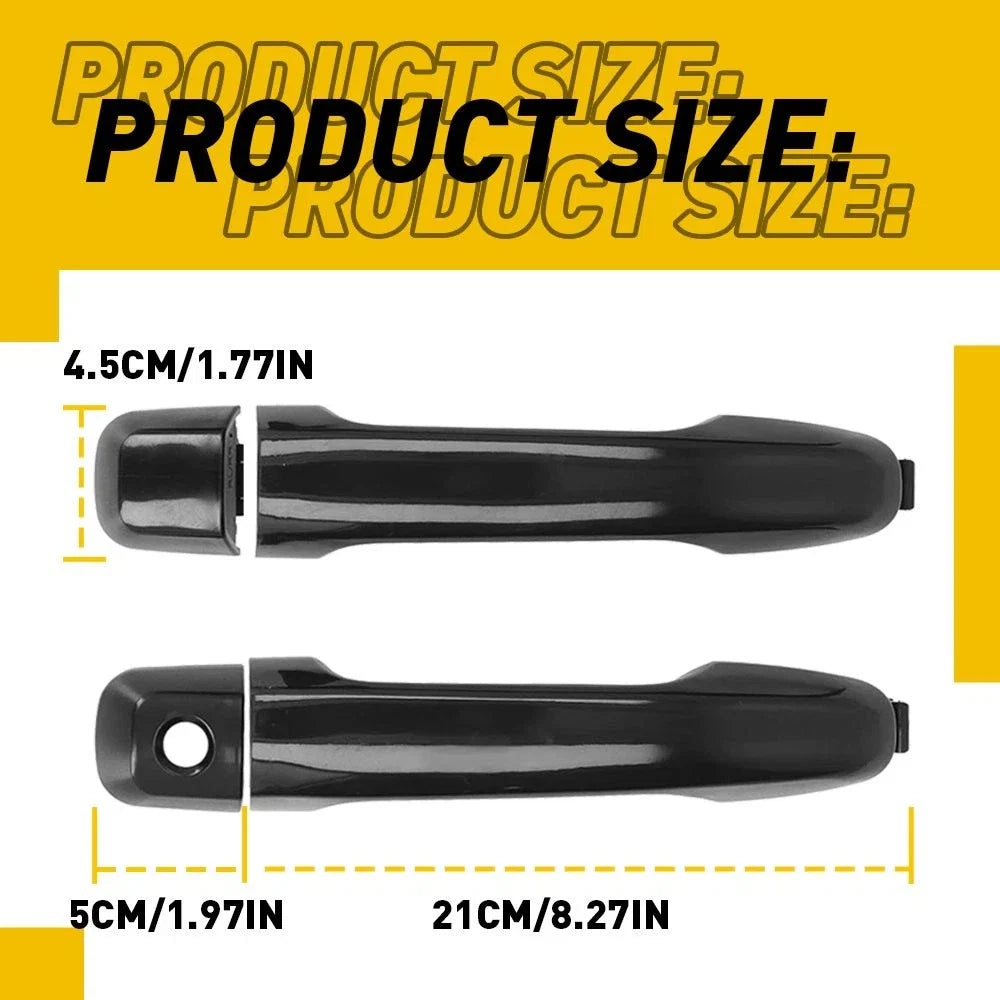 Set of 4 Outside Door Handles for Toyota 4Runner (2010–2014) 69211-60090