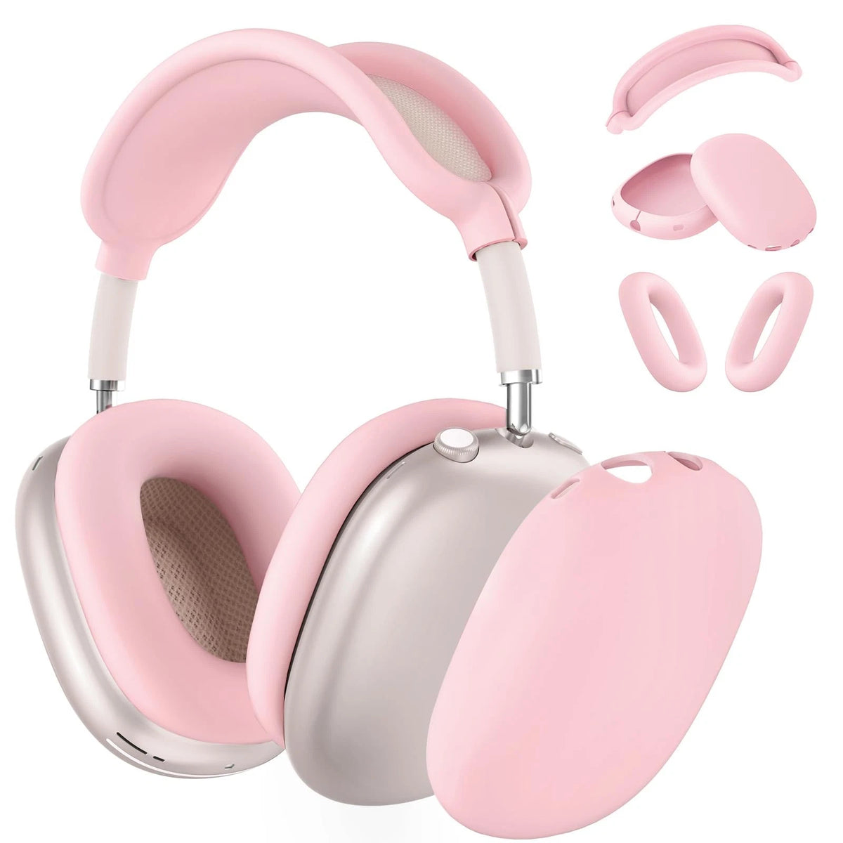 Silicone Case Cover for AirPods Max Headphones - Ear Pad Cover