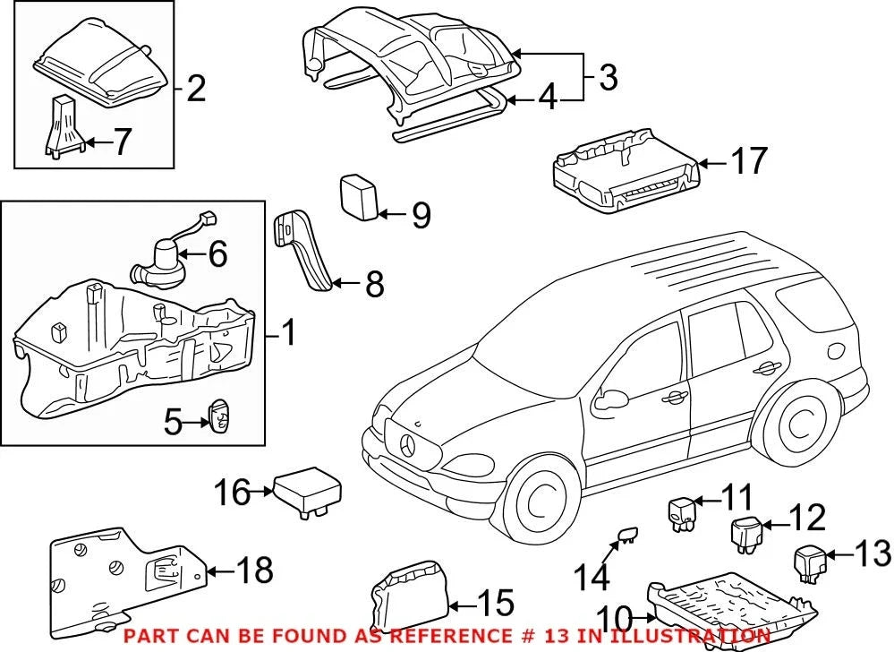 Power Relay 0009828123 for Mercedes B Electric Drive (2015)