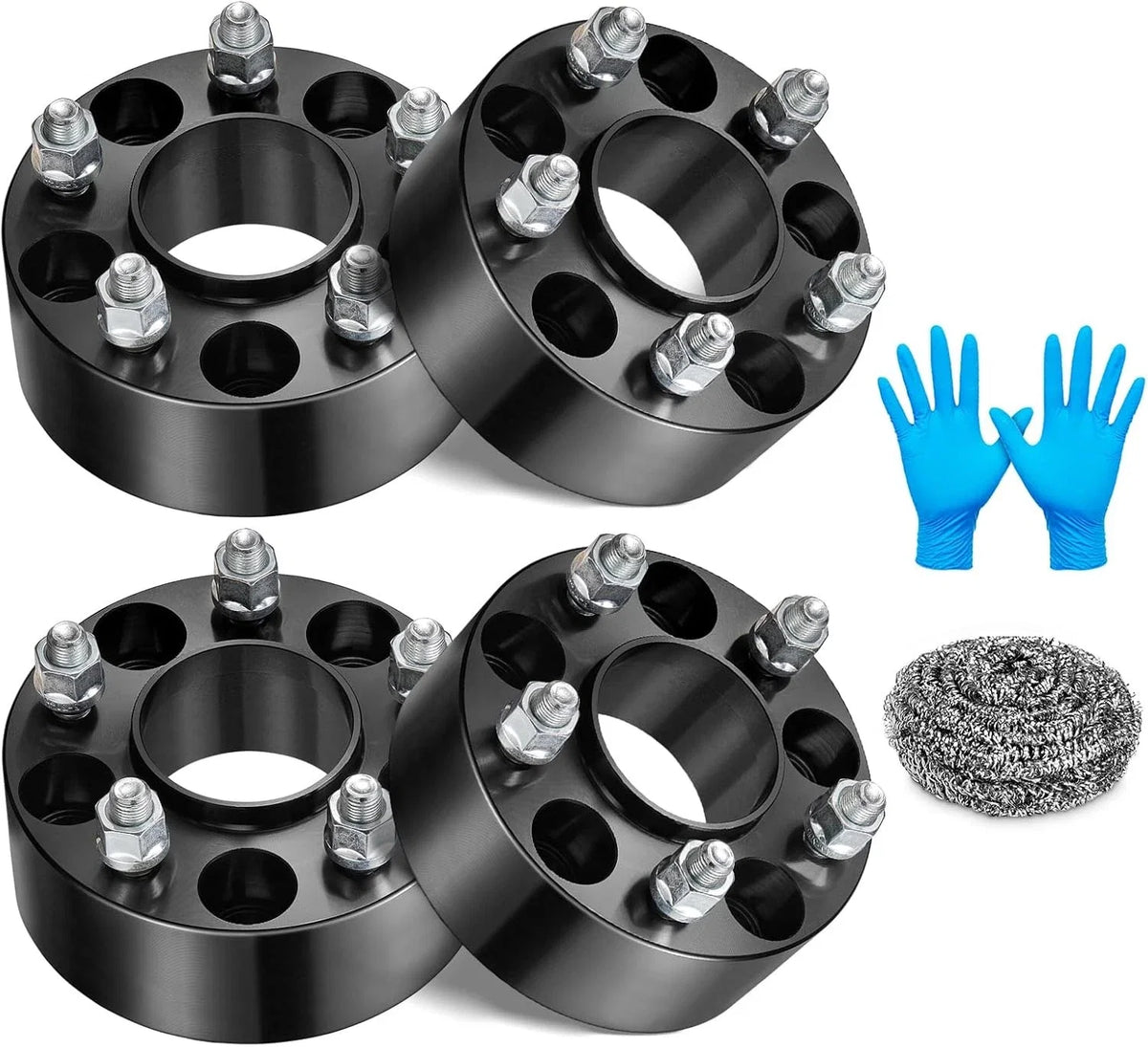 Set of 2 Hubcentric Wheel Spacers 5x4.5 5x114.3 for Ford Mustang Explorer