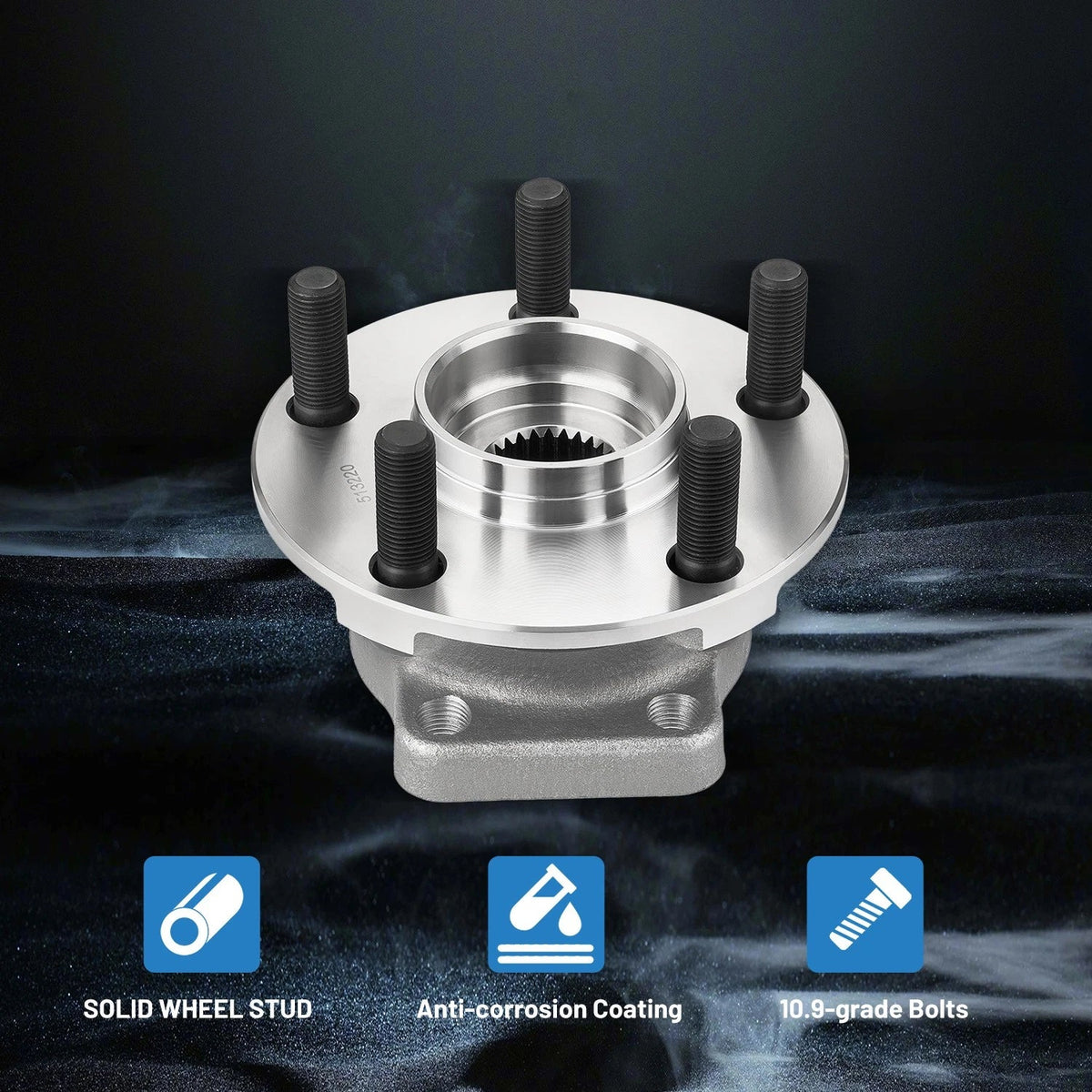 Front Wheel Hub & Bearing Assembly for Subaru Outback (2005–2014)