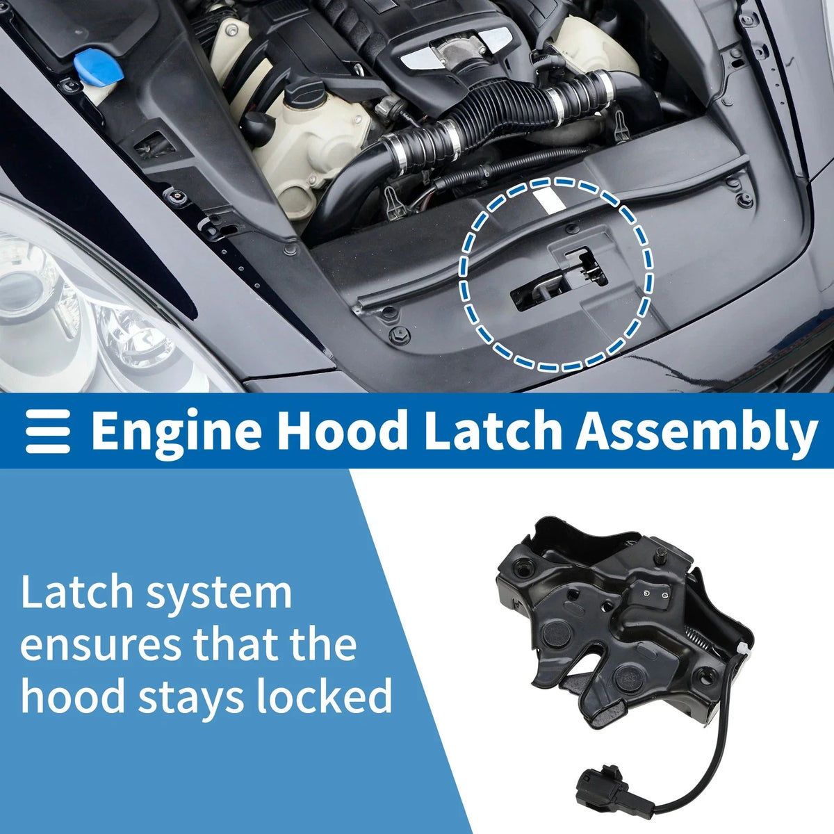 Hood Latch Assembly for Toyota Avalon (1995–1999) No. 5351050010