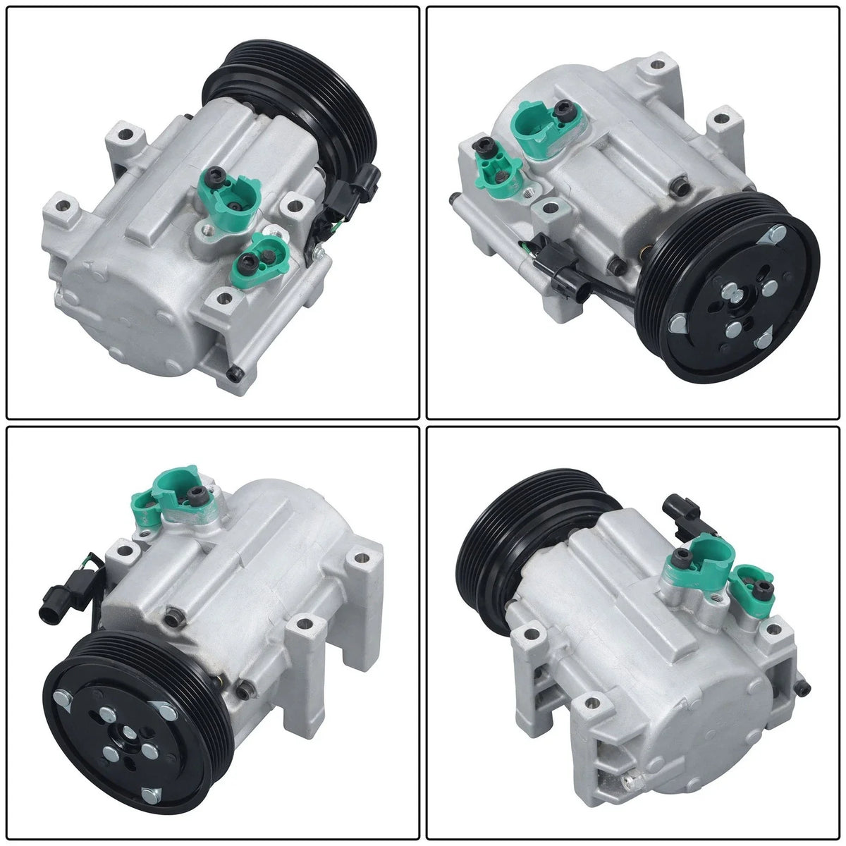 A/C Compressor with Clutch for Kia Sedona, Sorento (2006–2009)
