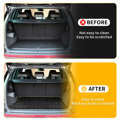 Cargo Liner Rear Trunk Mat for Honda Ridgeline (2017–2024) TPE Stripe Pattern