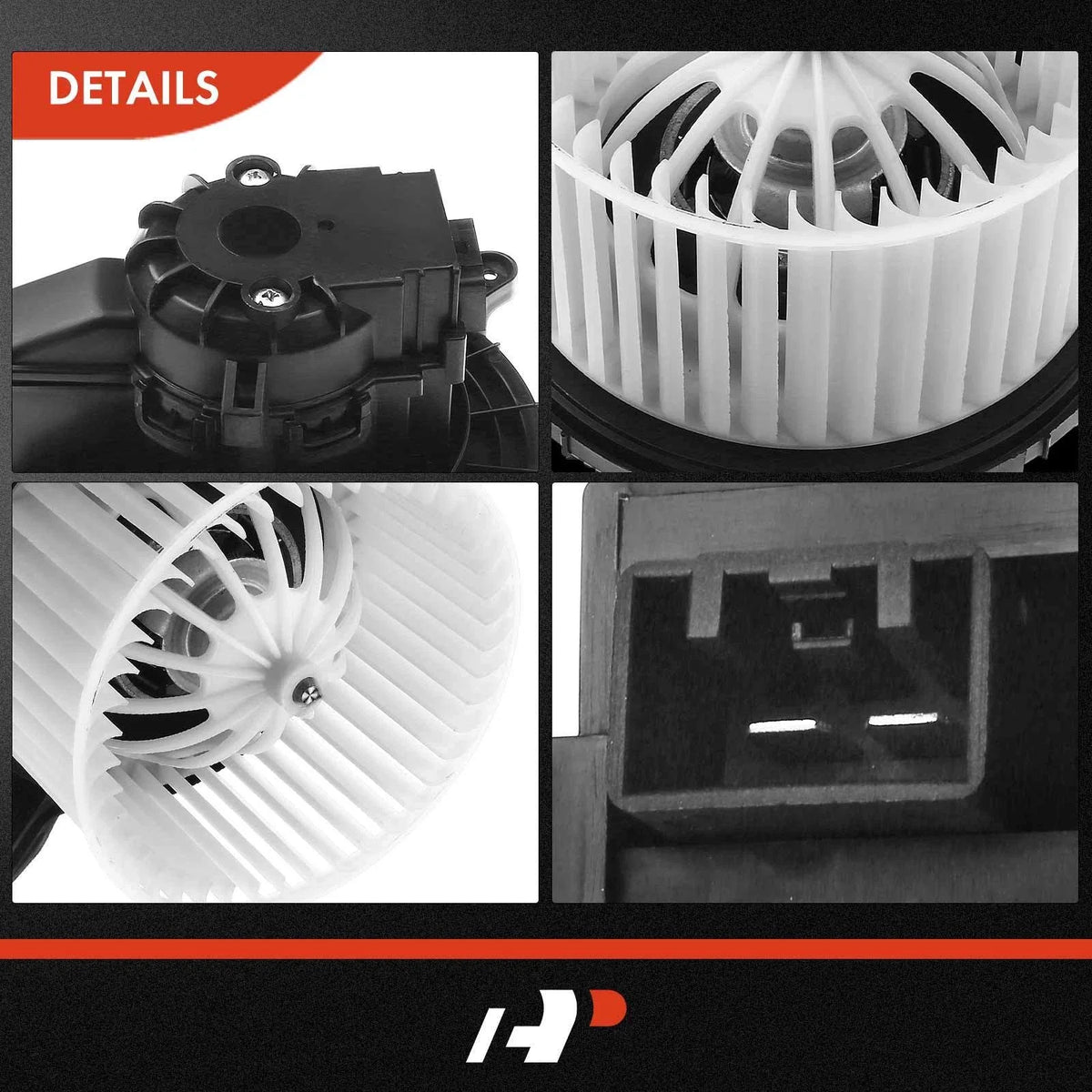 Rear HVAC Blower Motor & Resistor Kit for Chevy Tahoe Buick Enclave (2007–2014)