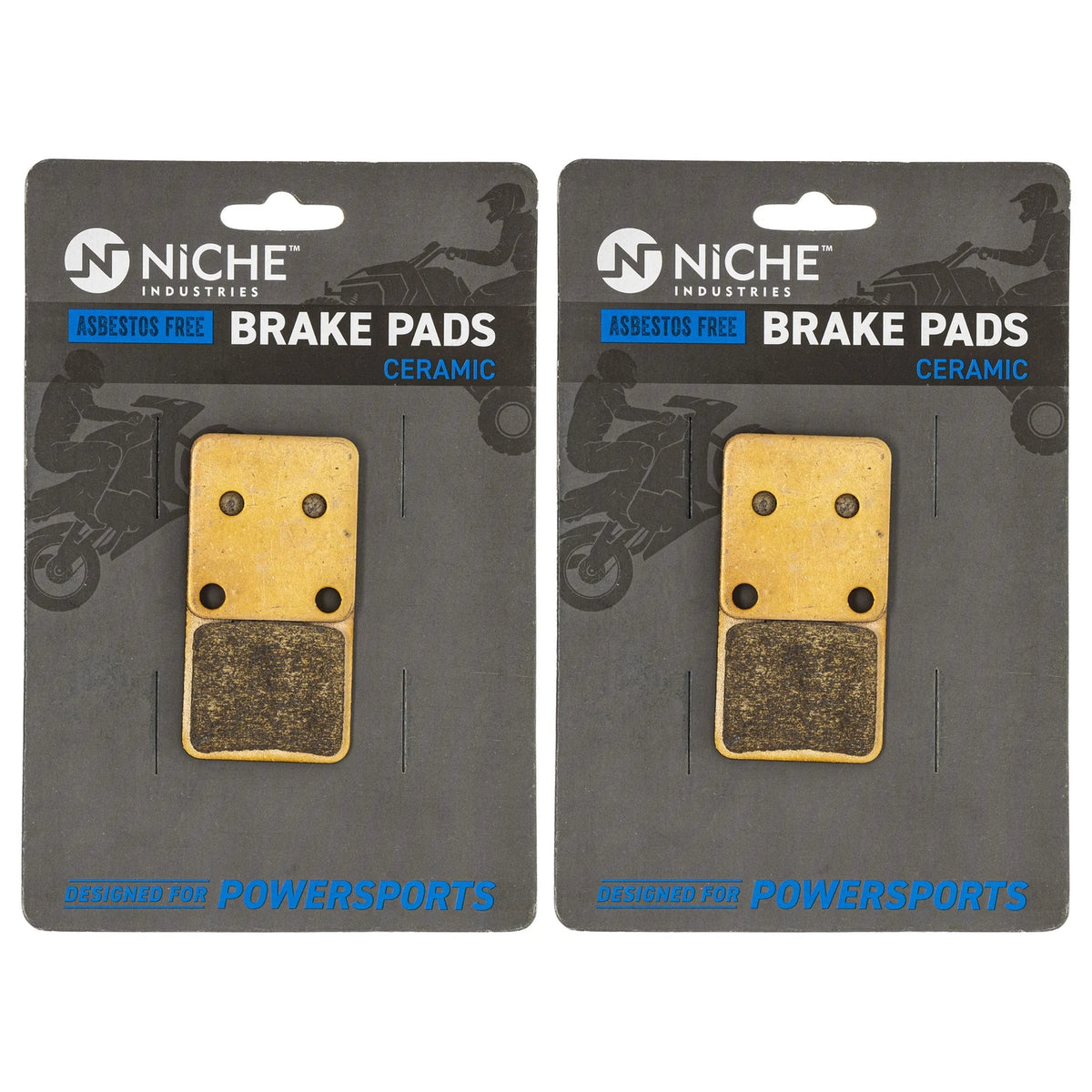 Brake Pad Kit for Suzuki Vinson (MK1001597, 59100-38870, 59101-38820)