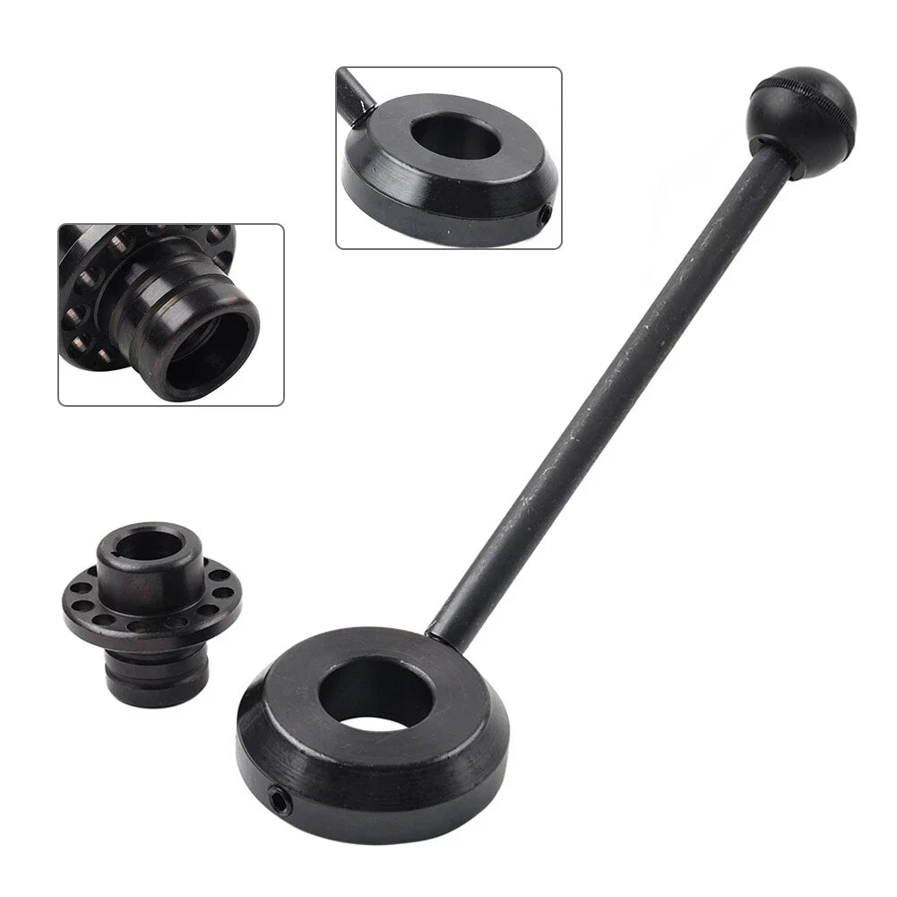 Quill Feed Handle + Bracket for Bridgeport Milling Machine (CNC Vertical Mill)