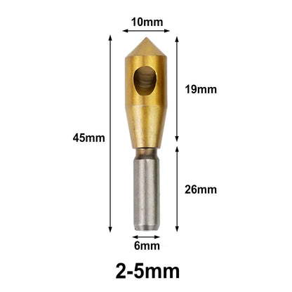 Countersink Drill Bit Set of 4 for Metal Wood Plastic
