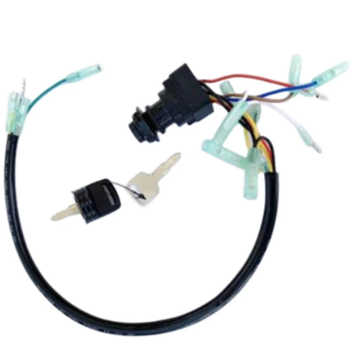 Control Box Ignition Switch Key for Yamaha 2 4 Str Outboard Motor (703-82510-45)
