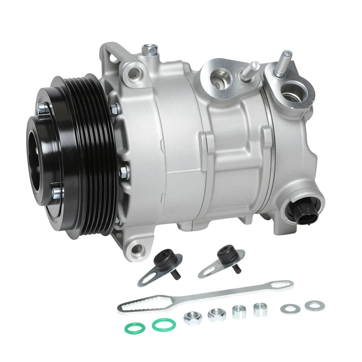 A/C Compressor with Clutch for Chrysler Sebring Dodge Avenger (2007–2008) 17977657, 55111441AB, 55111441AC