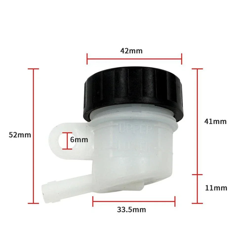Brake Master Cylinder Fluid Reservoir Tank Oil Cup for Motorcycle