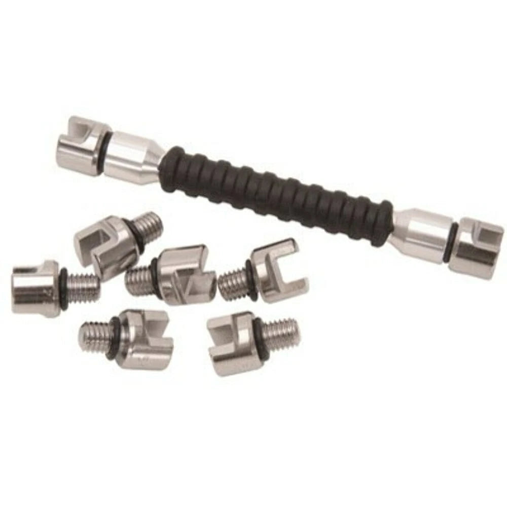 Set of 2 Tusk Spoke Wrenches for Motorcycle Wheel (120-193-0001)