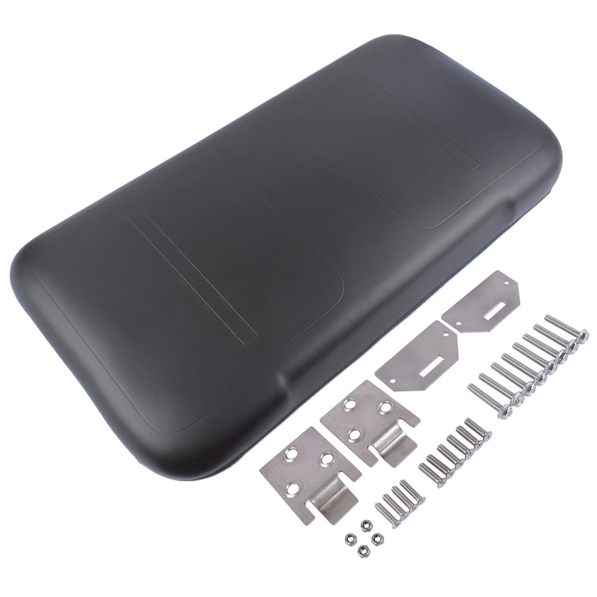 Black Front Seat Bottom with Hardware for EZGO Medalist TXT (1994–2013)
