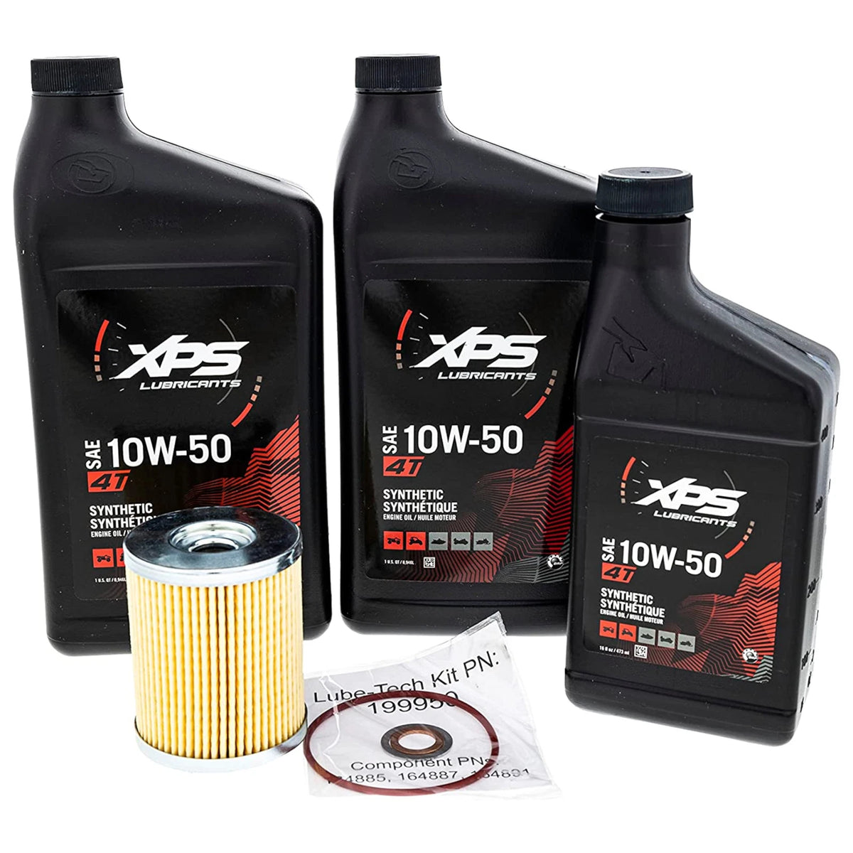 4T 10W-50 Synthetic Blend Oil Change Kit for Can-Am (OEM, 9779252)