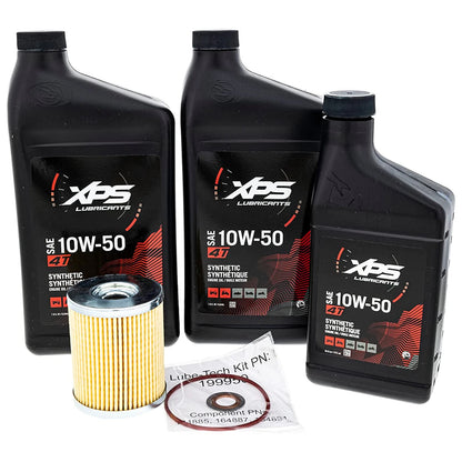 4T 10W-50 Synthetic Blend Oil Change Kit for Can-Am (OEM, 9779252)