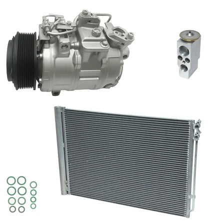 AC Compressor Kit With Condenser for BMW 640i Gran Coupe (2015–2015)