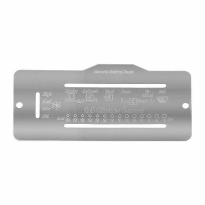 A/C Heater Control Plate for Peterbilt Slider Style (68328)