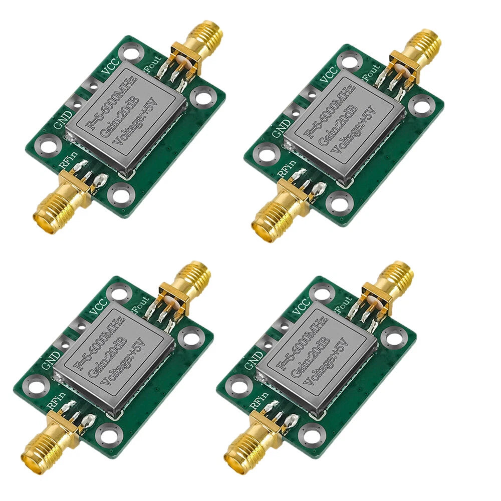 Set of 4 RF Broadband Signal Amplifier Boards 5M~6GHz 20dB Gain