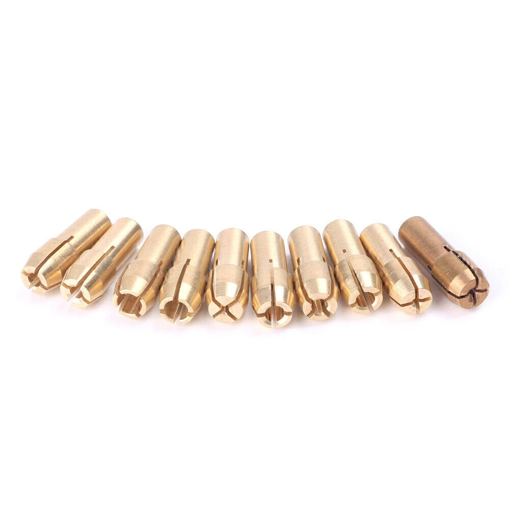 8Pcs Mini Twist Drill Bit Collet Set for Electric Drill (0.5-3.2mm)