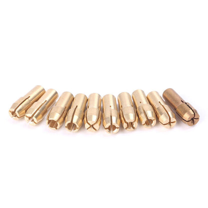 8Pcs Mini Twist Drill Bit Collet Set for Electric Drill (0.5-3.2mm)