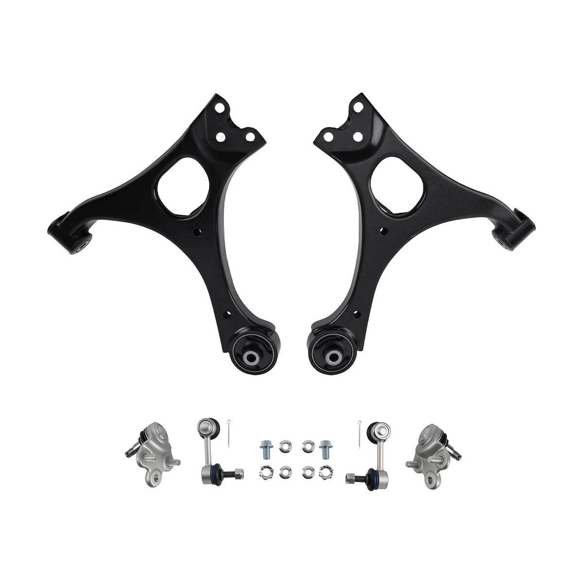 Set of 6 Front Lower Control Arms Sway Bar Links for Honda Civic (2006–2011)