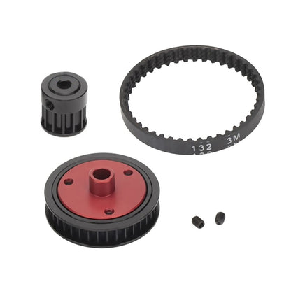 Set of 1 Belt Drive Transmission Gear for Axial SCX10 & SCX10 II 90046