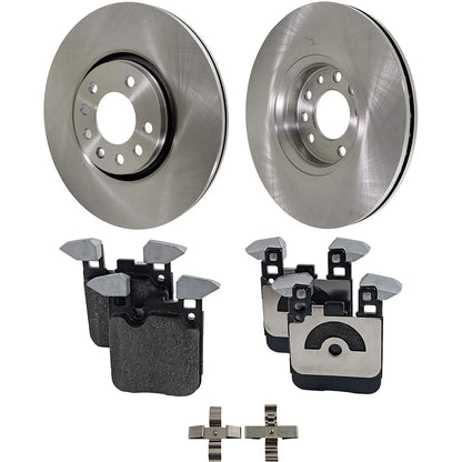 Rear Brake Disc Rotors and Pads Kit for BMW 320i 230i xDrive (2018)