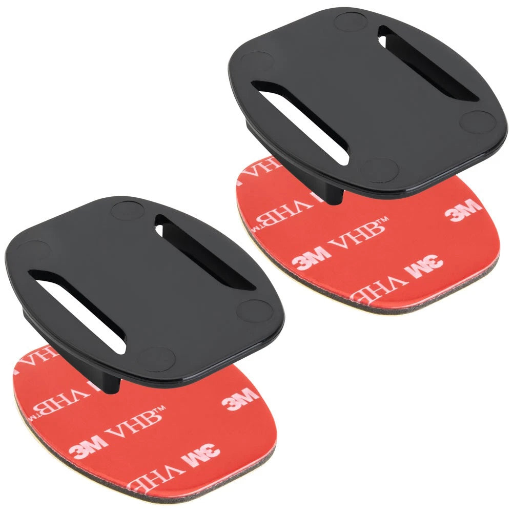 2X Go Pro Flat Mounts for Tusk Equinox (218-594-0001)