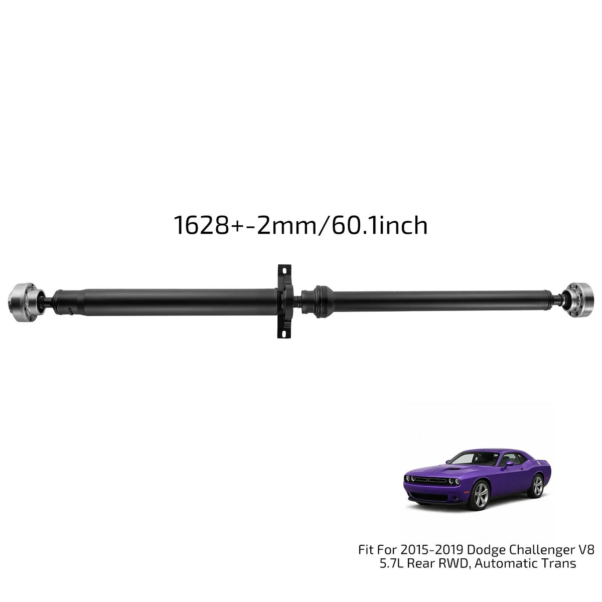 Rear Prop Drive Shaft for Dodge Challenger V8 5.7L 6.4L RWD (2015–2019) 986-220