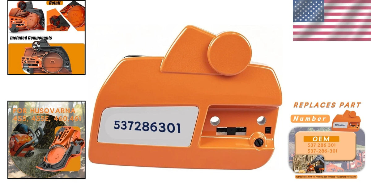 Clutch Cover for Husqvarna Chain Saw (Easy Installation)