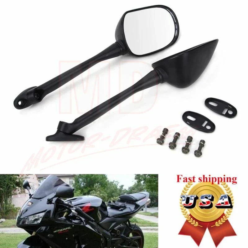 Set of 2 Rearview Side Mirrors for Honda CBR1000RR (2006–2009), CBR600RR (2003–2018)