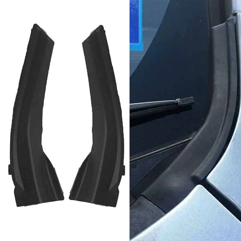 Pair Front Wiper Side Cowl Extension Covers for Hyundai Tucson (2010–2015) 861532S000, 861542S000