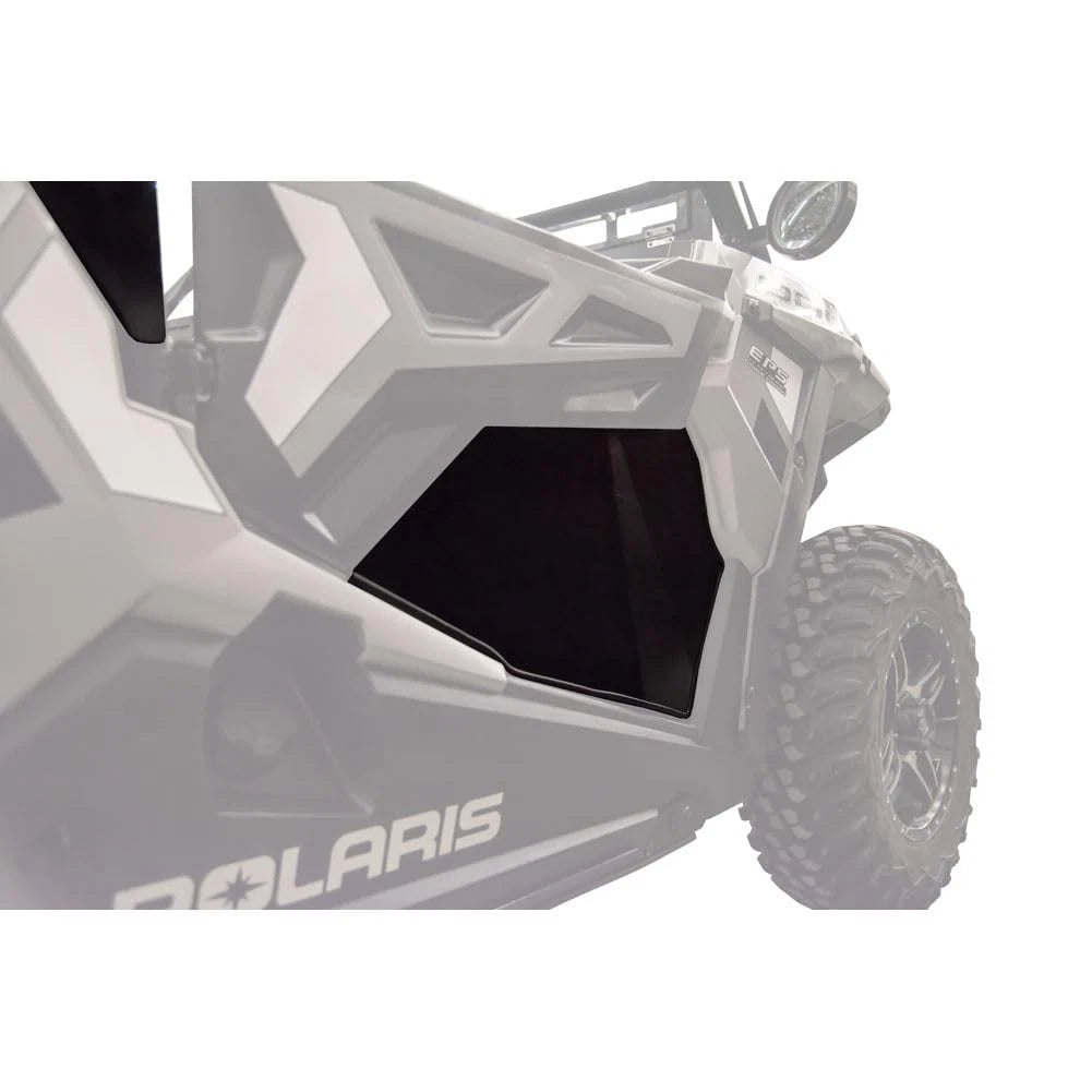 Tusk Aluminum Lower Door Inserts Black for Polaris RZR 900 Trail EPS (2015–2020) FTVDI004