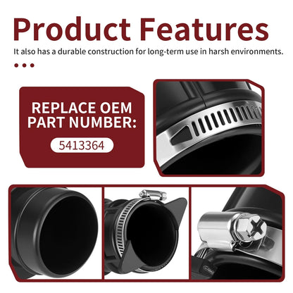 Air Intake System Airbox Boot for Polaris Sportsman 400 4X4 HO (2008–2010)