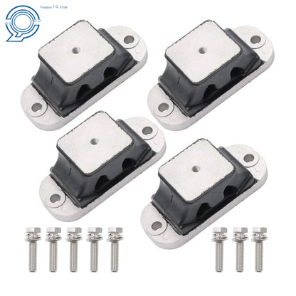 Set of 4 Engine Motor Mounts for Yamaha WaveRunner 1100 FX HO SHO (1999–2002)