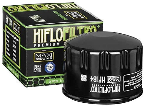 Hiflo HF184 Oil Filter for Aprilia & Piaggio (OEM Replacement)