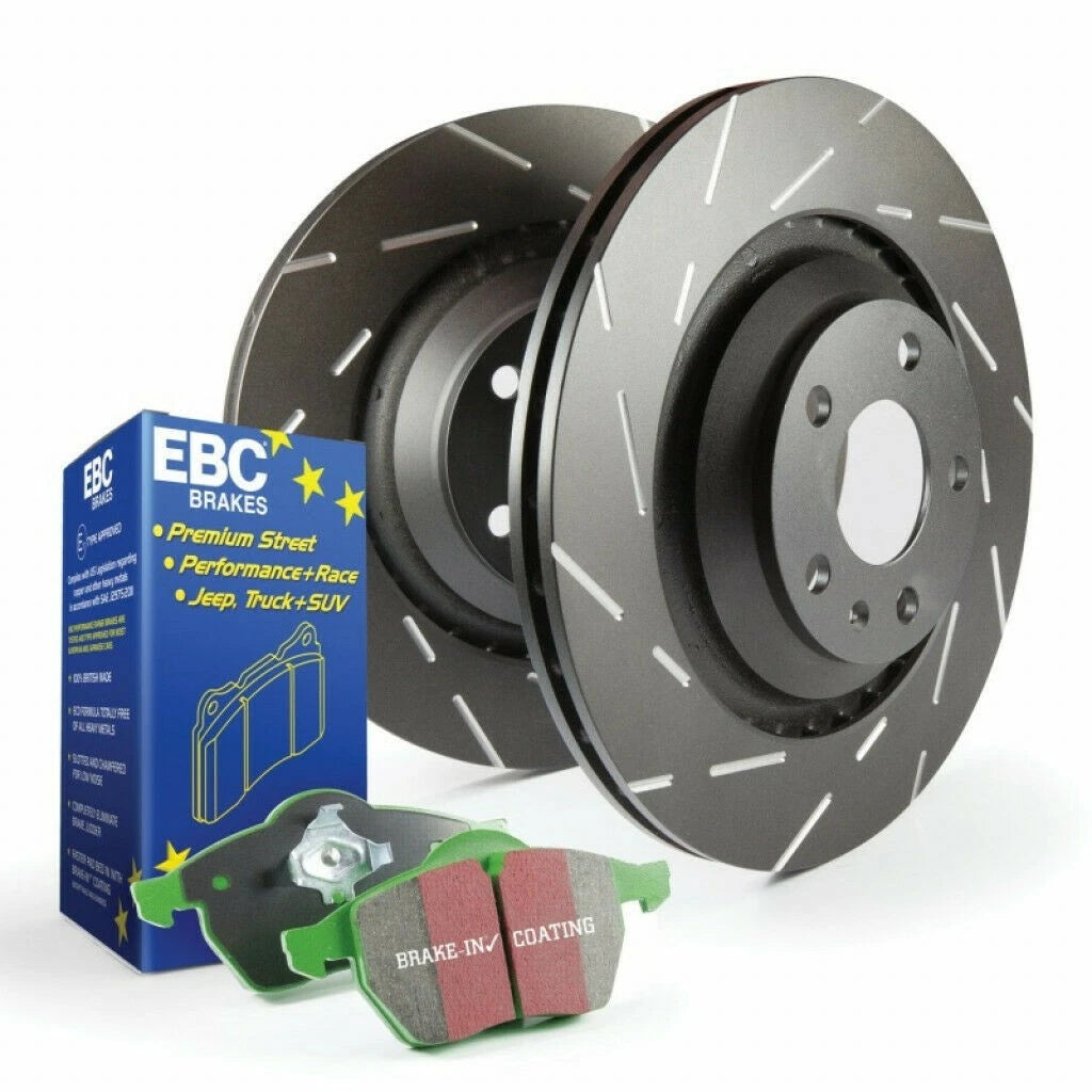 EBC Rear Brake Kit S2 Greenstuff for Volvo V90 (2018–2019) TLX-ebcS2KR2360-CL360A72