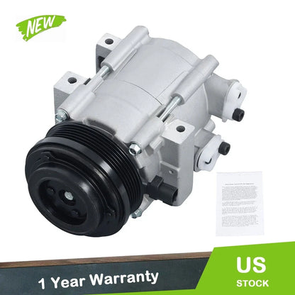 A/C Compressor for Ford E-150 E-250 E-350 E-450 Super Duty (2007–2019)