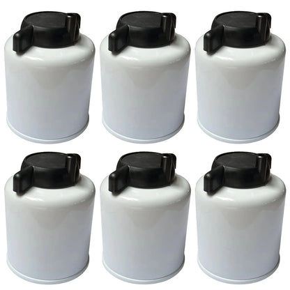 6X Fuel Filter Water Separator for Bobcat 453 463 553 751 753 853 863 (P551039, 6667352)