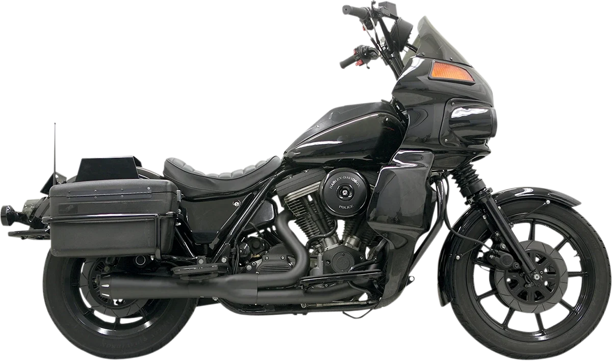 BASSANI Road Rage 2:1 Exhaust for FXR (1FXRFB) - Black