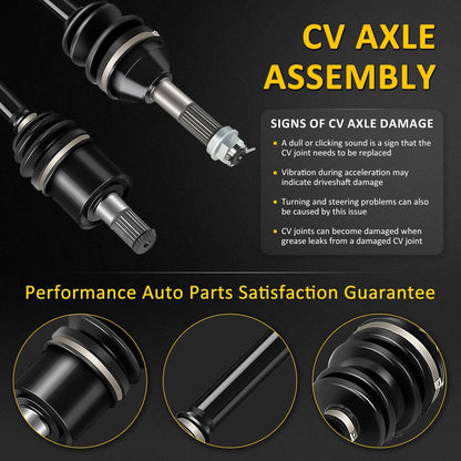 CV Joint Axle for Kawasaki Brute Force KVF 650 (2006–2013)