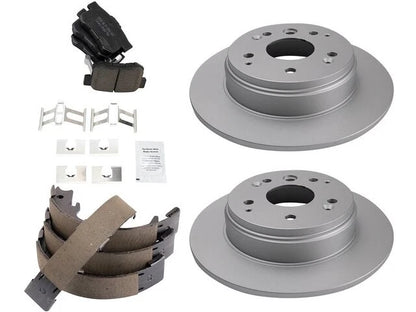 Set of 4 Brake Pads and Rotors for Acura TL (2004–2008) 43499PPGC