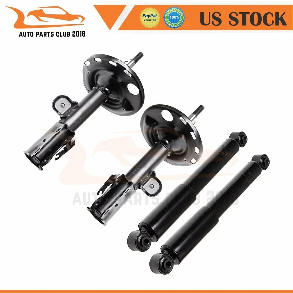 Set of 4 Front Rear Shock Absorbers Strut Assembly for Toyota RAV4 (2006–2012)