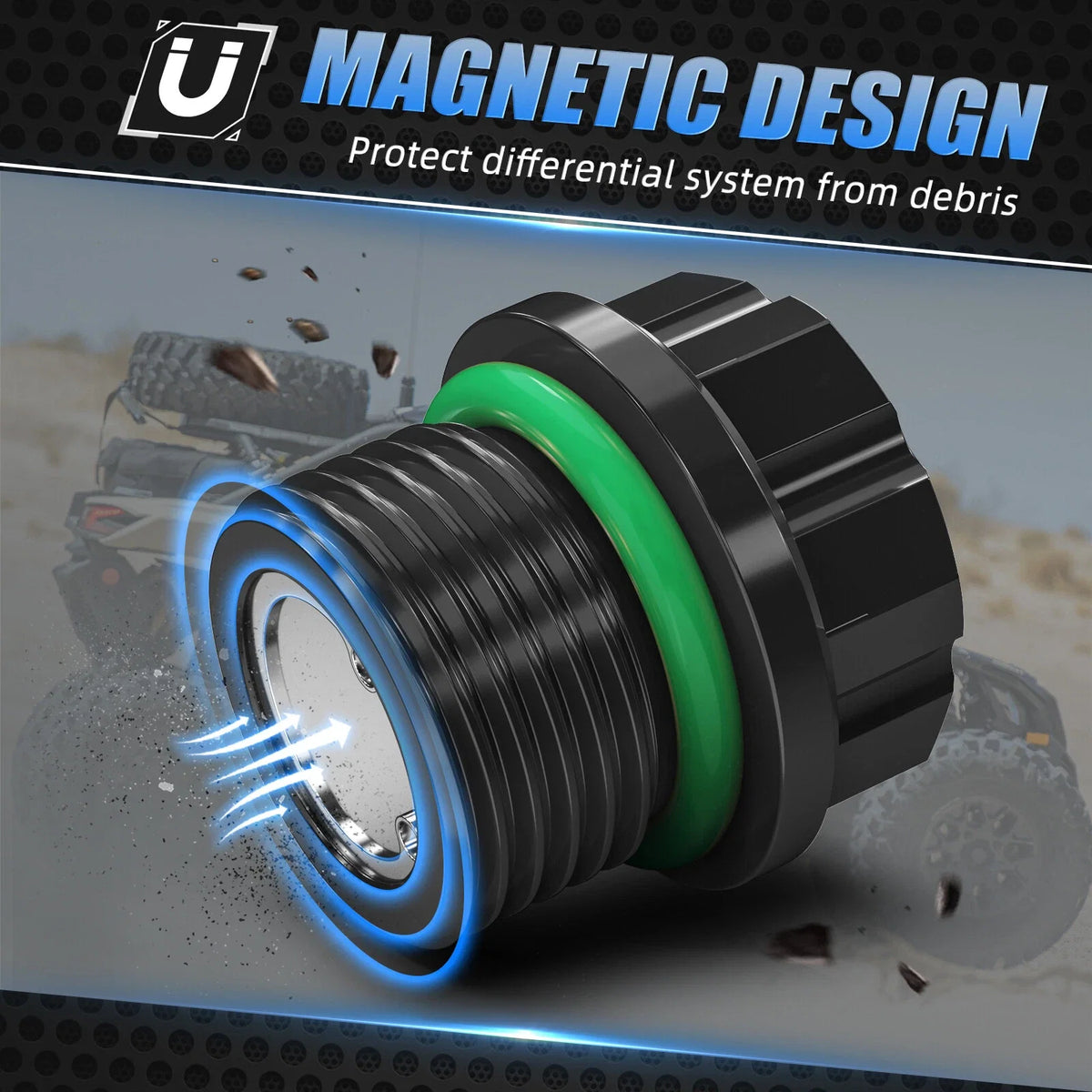 Front Differential Oil Fill Plug Screw for Can-Am Maverick X3 (2017–2022)