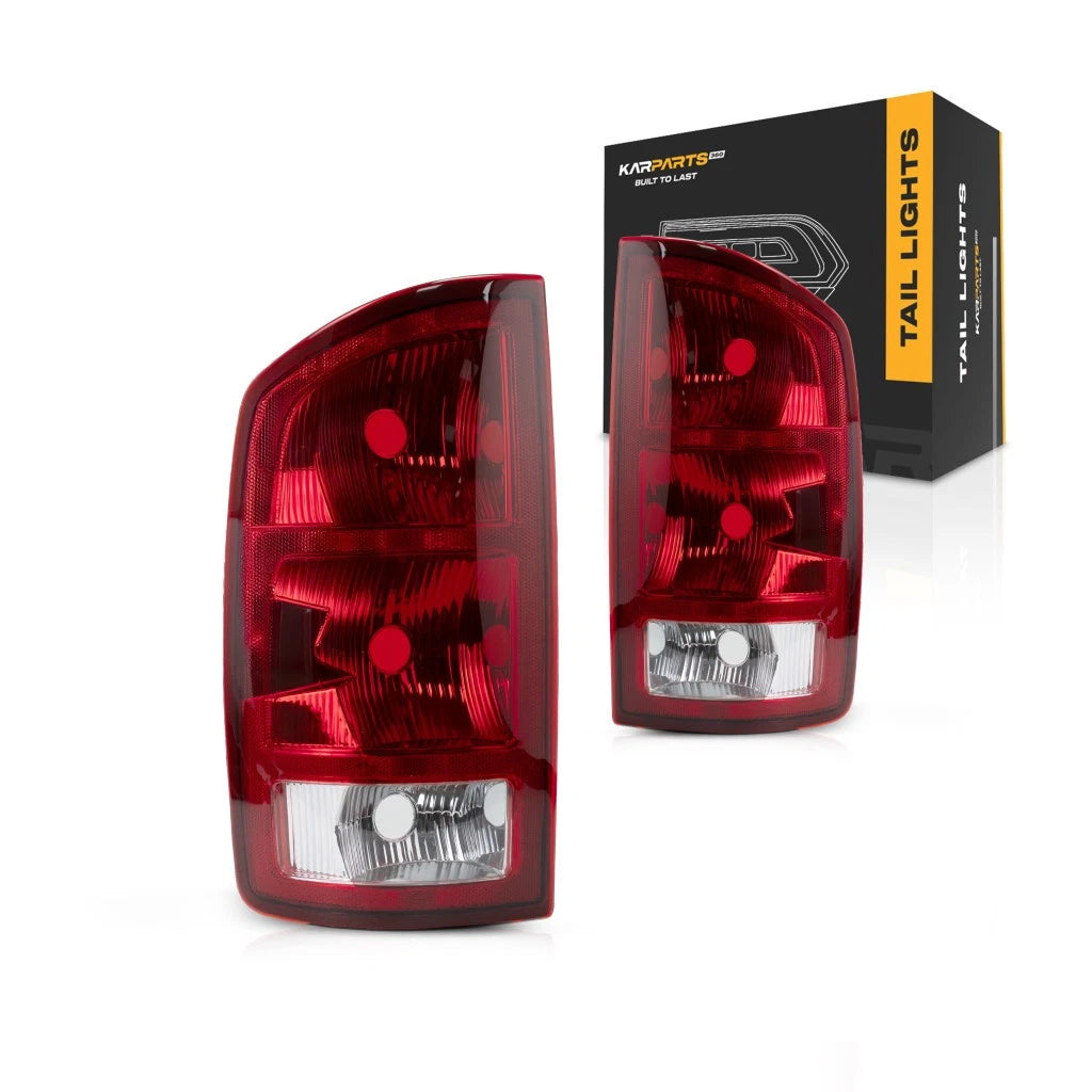 Pair of Tail Lights for Dodge Ram 2500 (2002–2006) PLX-M1-333-1906L-UC-CL360A3, CH2800147, CH2801147